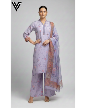 Lilac Meadow | 3-Piece Floral Mid-Summer Suit | Venixa