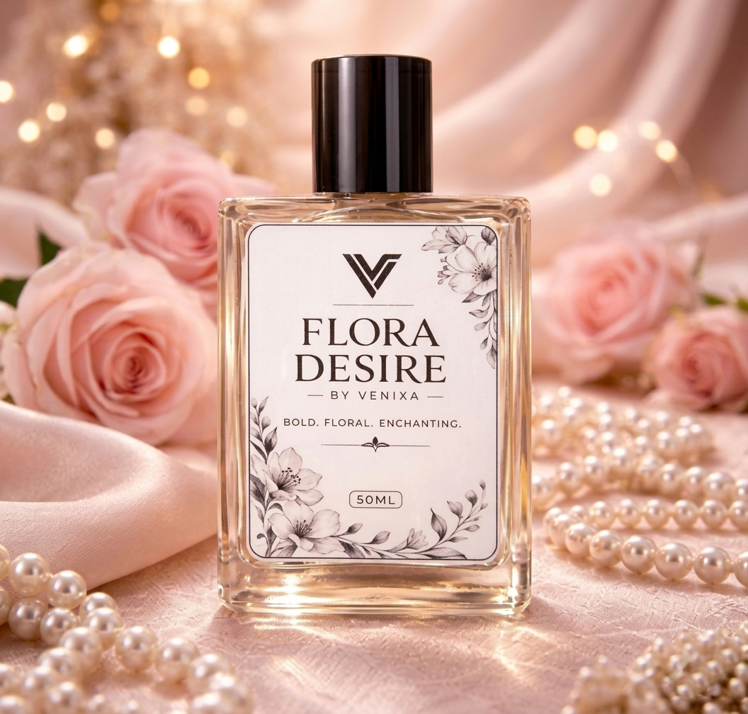 Flora Desire by Venixa | Premium Floral Perfume for Women – 50ML